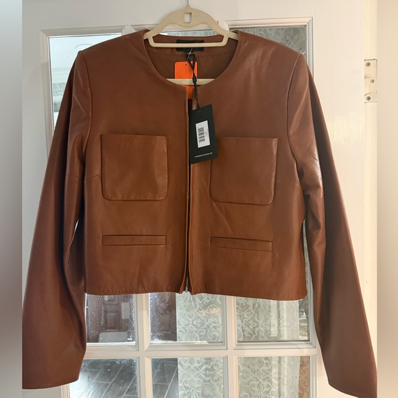 Lamarque Jackets & Blazers - NWT Lamarque Linette Leather Jacket